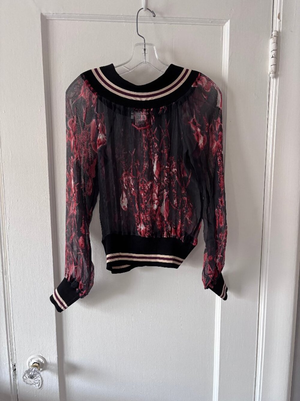 Vintage Jean Paul Gaultier Silk Sheer Top